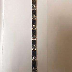 Men’s carbon fiber stainless steel bracelet